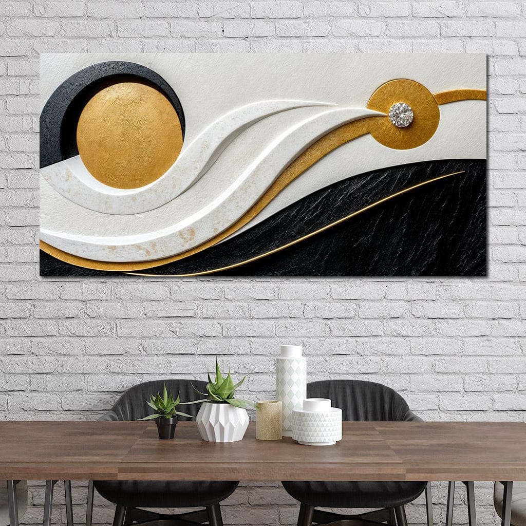 Opulent Simplicity Canvas Wall Art