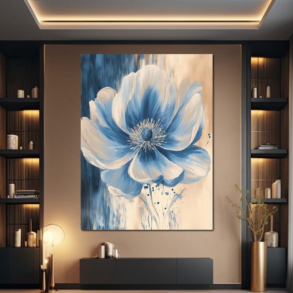 Flowering Tranquil Petals Canvas Wall Art