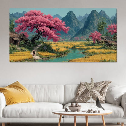 The Tranquil Path Canvas Wall Art
