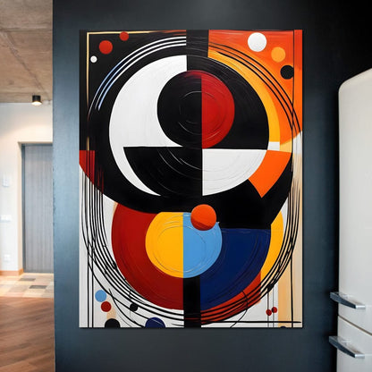 Colorful Modern Art 005 Canvas Wall Art