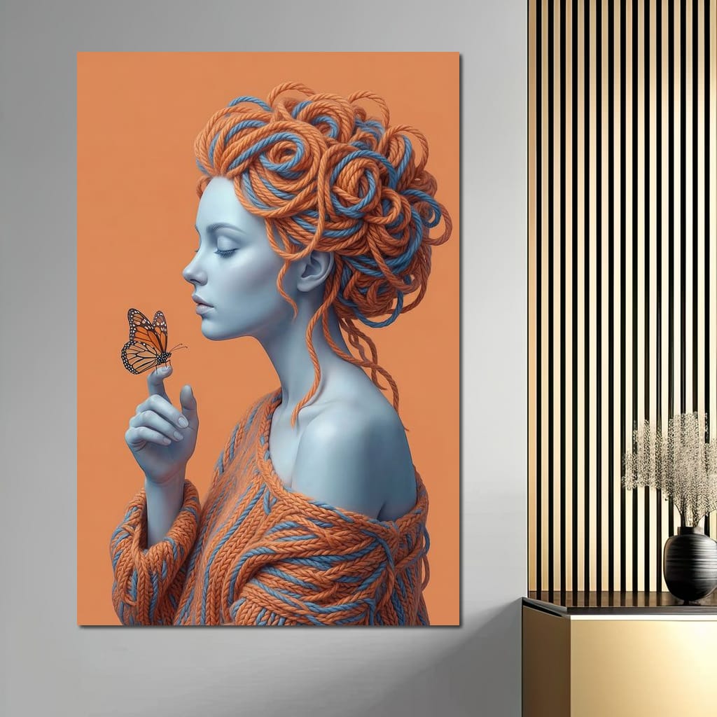 Holding a Quiet Miracle Canvas Wall Art