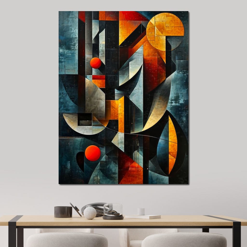 Colorful Modern Art 043 Canvas Wall Art