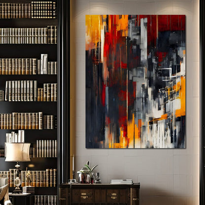 Urban Labyrinth Canvas Wall Art