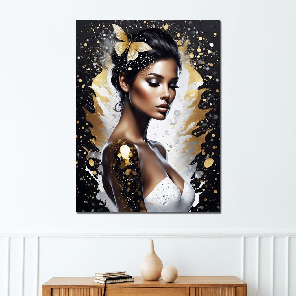 Female Portrait 194 Canvas Wall Art