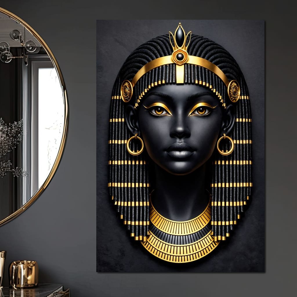 Empress of the Nile Canvas Wall Art