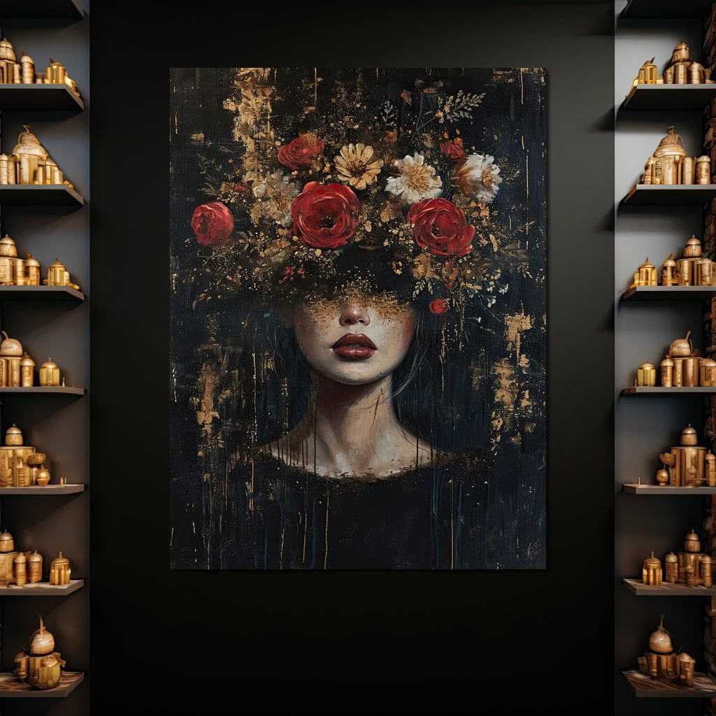 Bloom of the Nightfall Canvas Wall Art