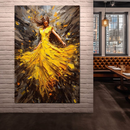 Enchanting Pirouettes Canvas Wall Art