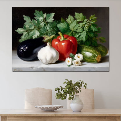 Garden Harvest Canvas Wall Art