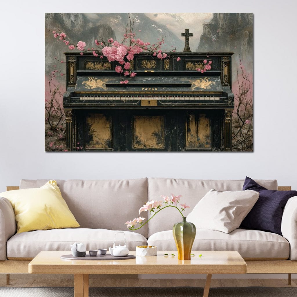 Floral Music Collection 10 Canvas Wall Art