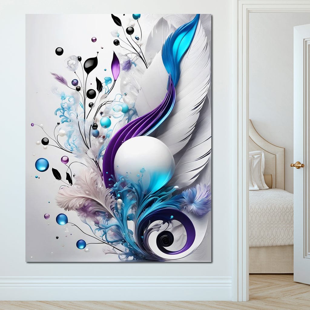 Purity and light Canvas Wall Art