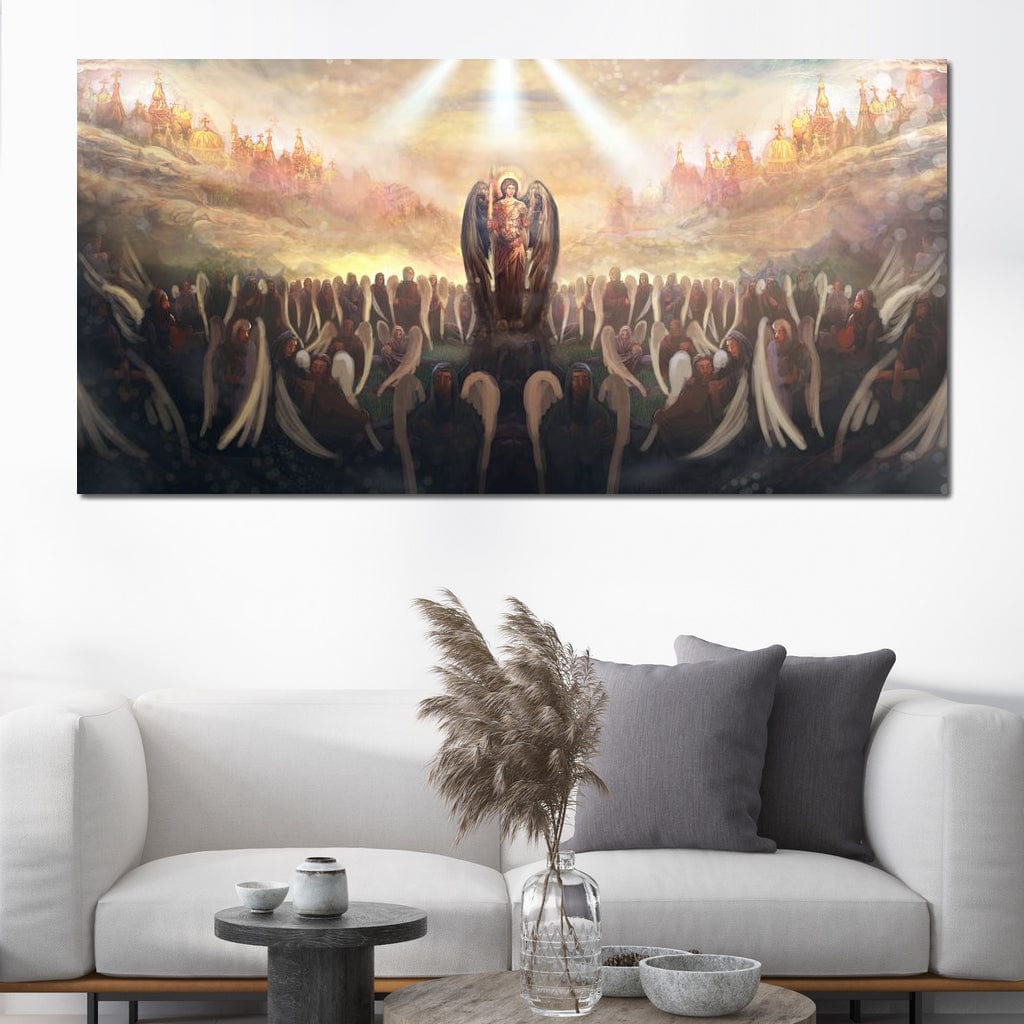 Saint Archangel Michael Canvas Wall Art