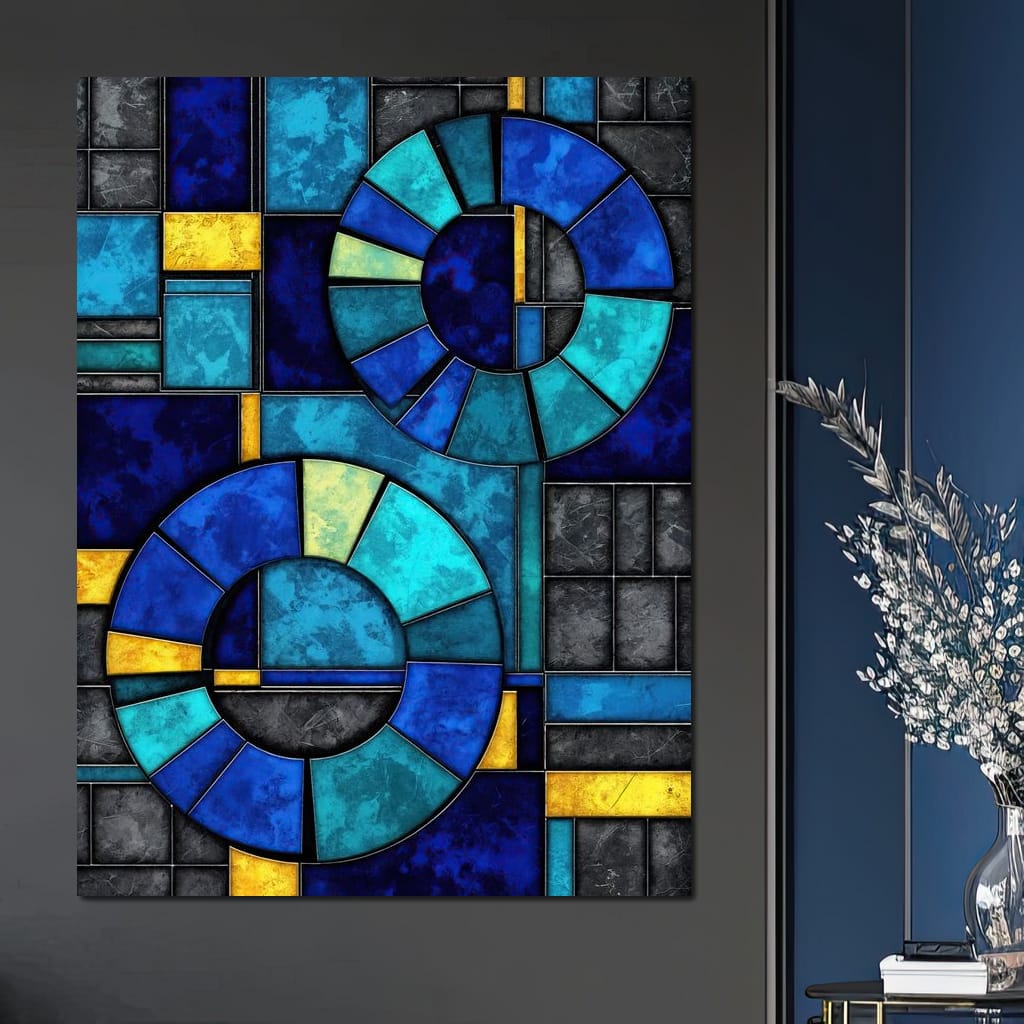 Industrial Zen Canvas Wall Art