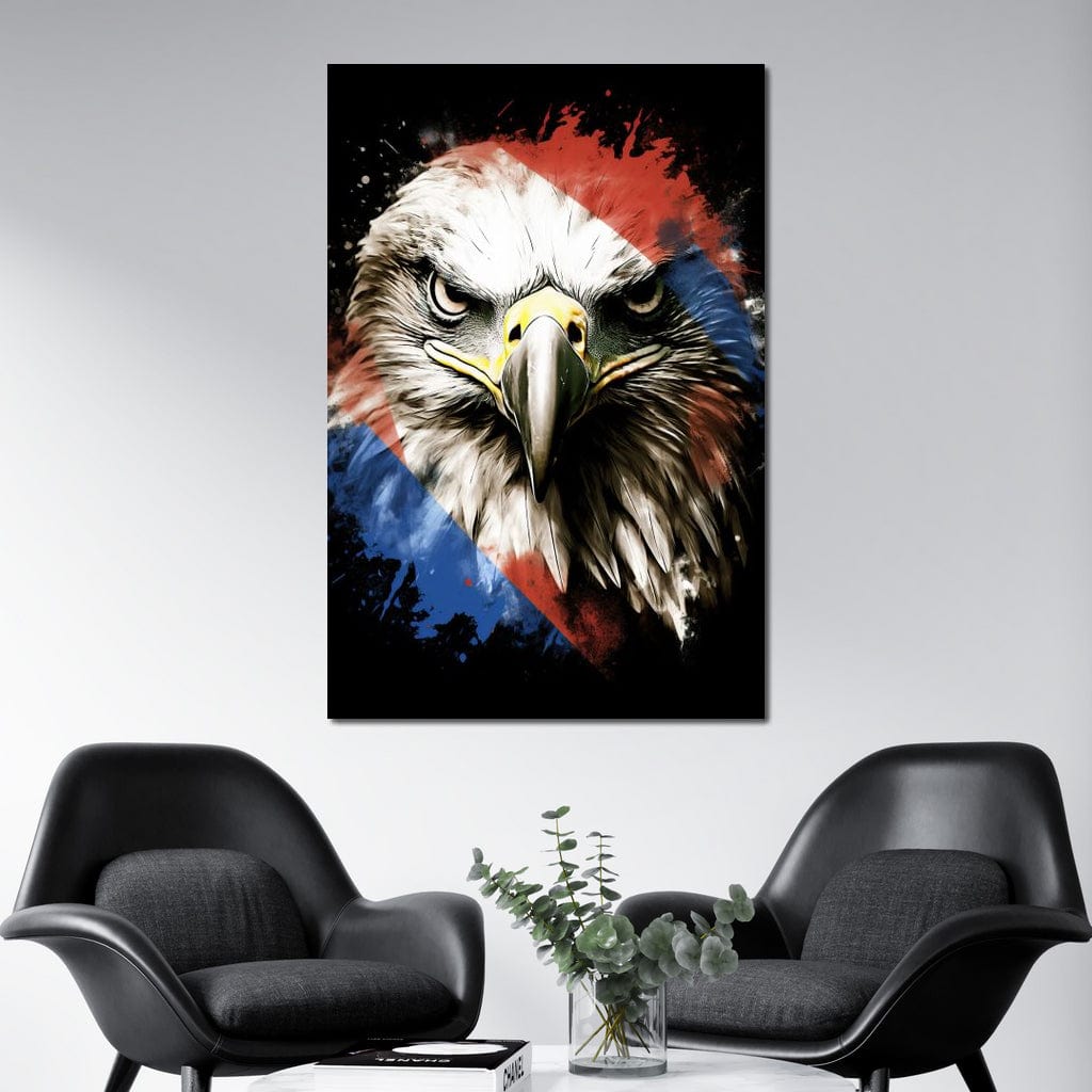 Eagle Eye of the Philippines Canvas Wall Art