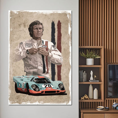Le Mans Canvas Wall Art