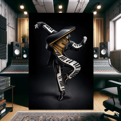 The Composer’s Dream Canvas Wall Art