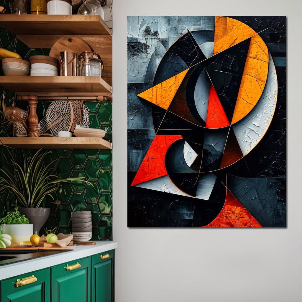 Colorful Modern Art 046 Canvas Wall Art