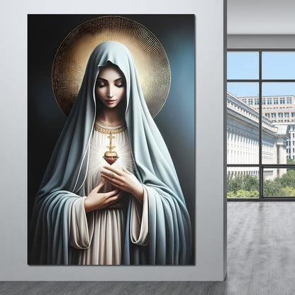 Graceful Benediction Canvas Wall Art