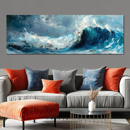 Oceanic Serenade Dance Canvas Wall Art