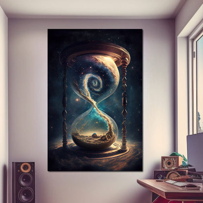 Flow of Time Canvas Wall Art