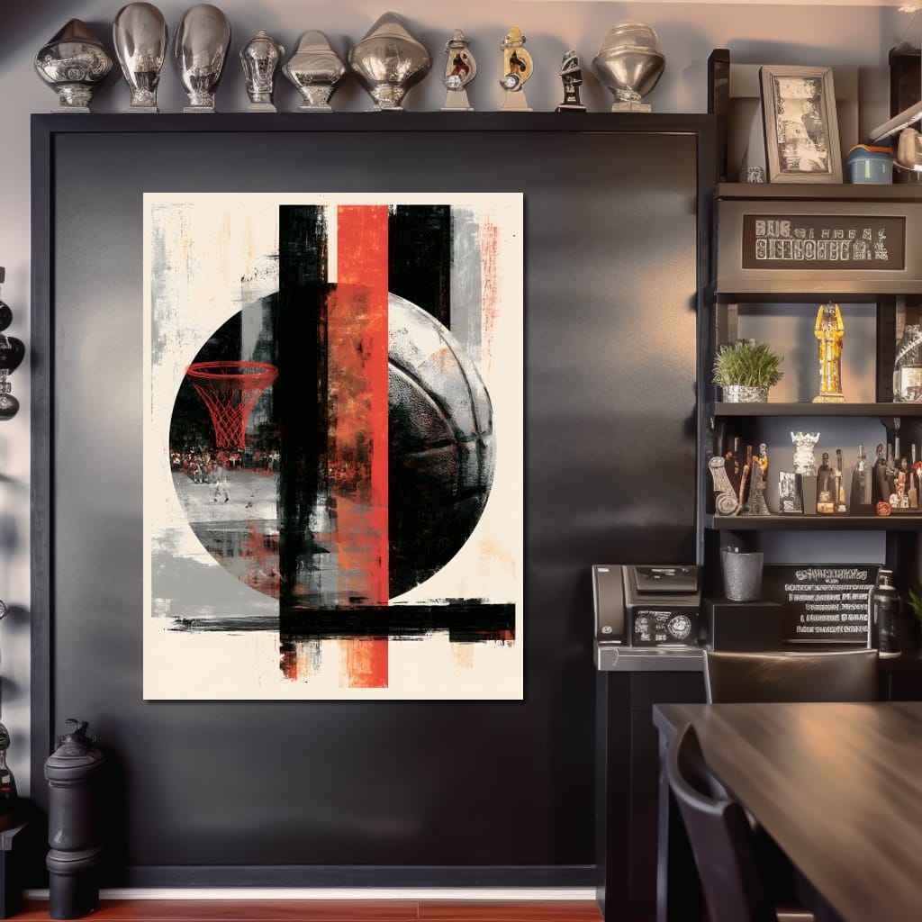Final Buzzer Before The Shot Canvas Wall Art