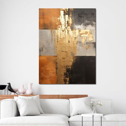 Eternal Golden Light Canvas Wall Art