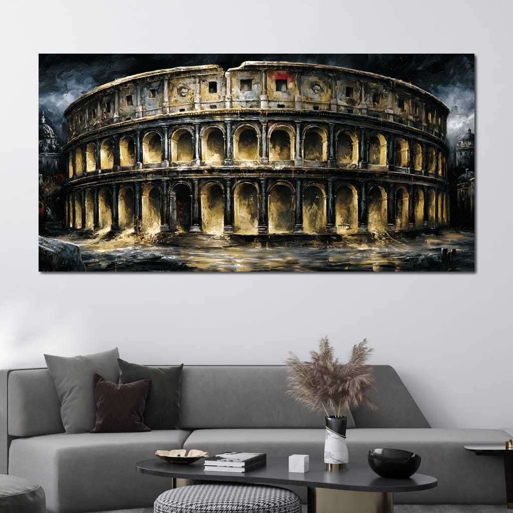 Echoes of an Ancient Empire Canvas Wall Art