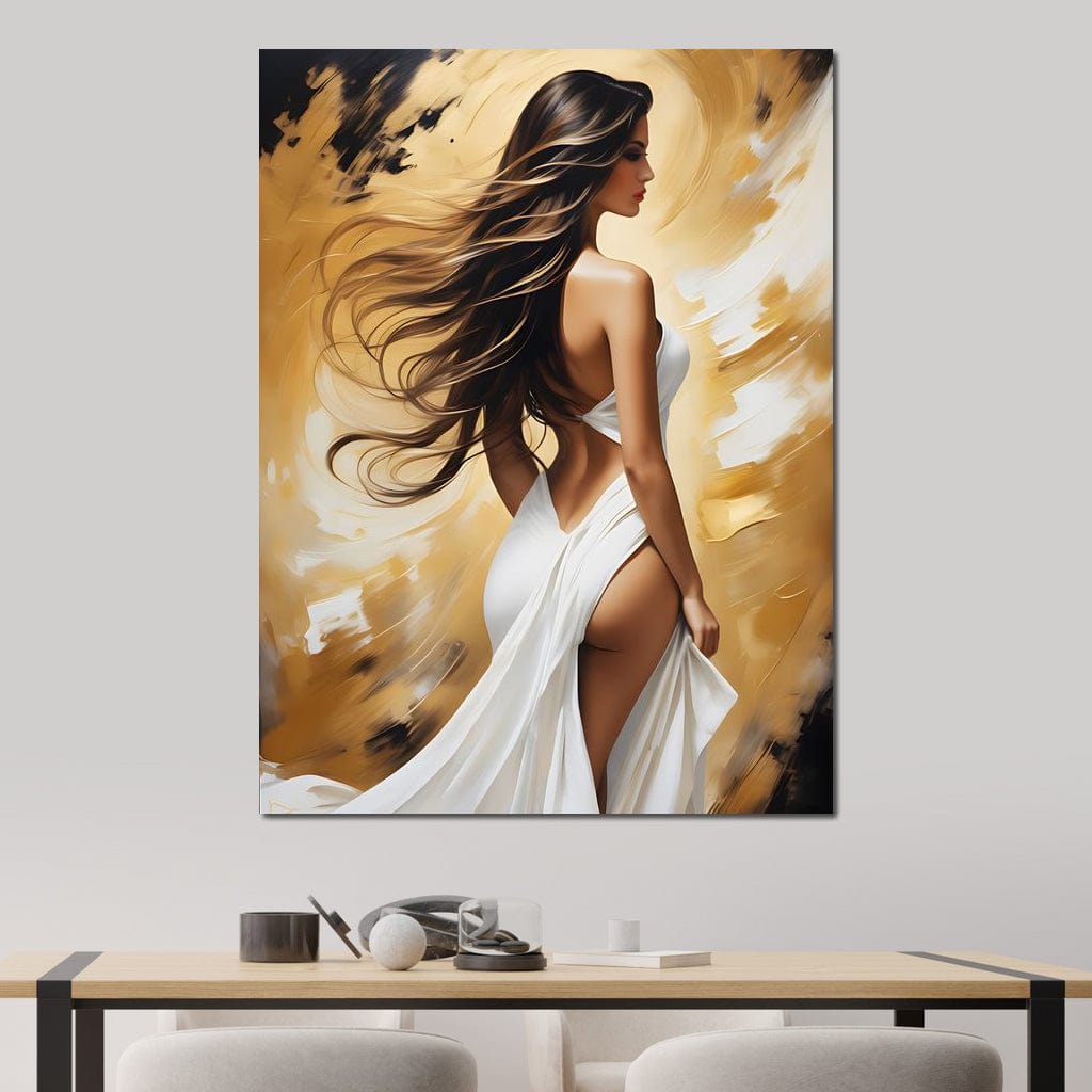Female Portrait 202 Canvas Wall Art