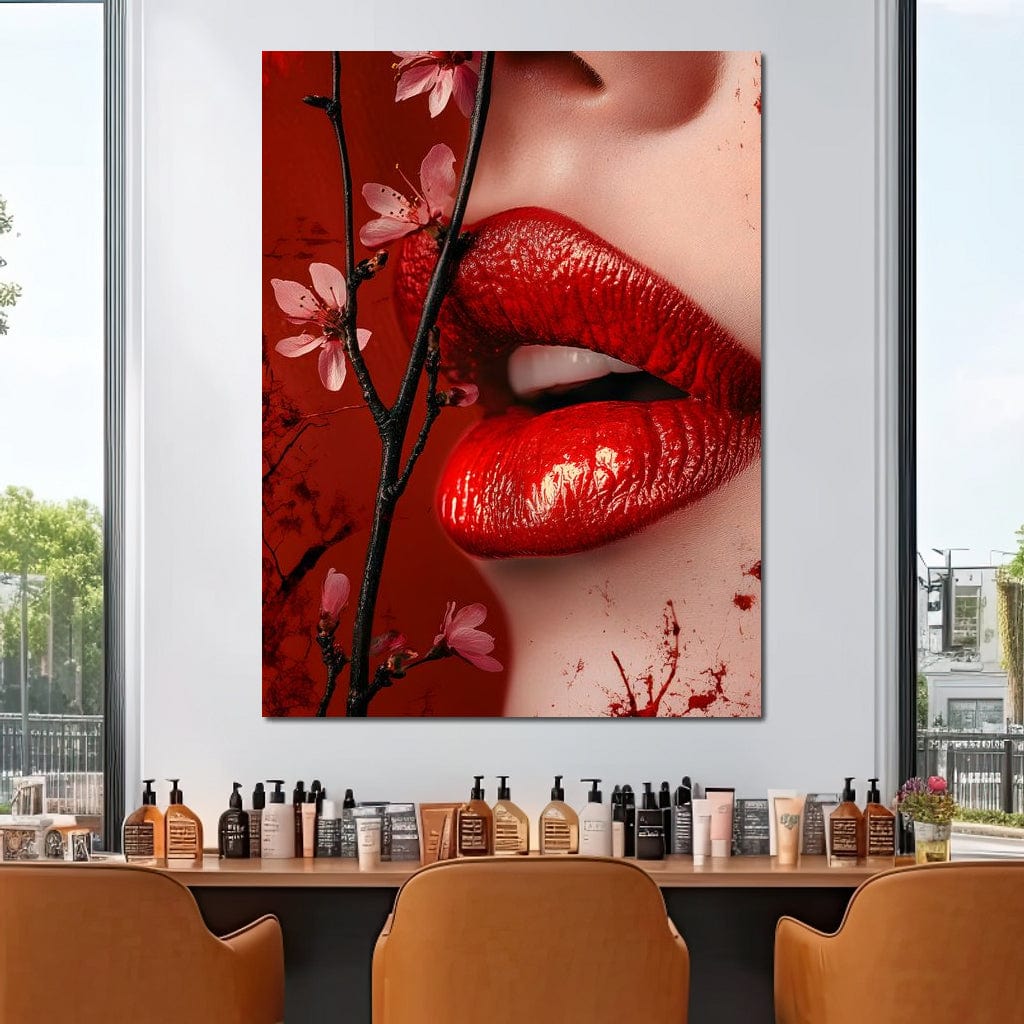 Passion Petals Enchantment Canvas Wall Art