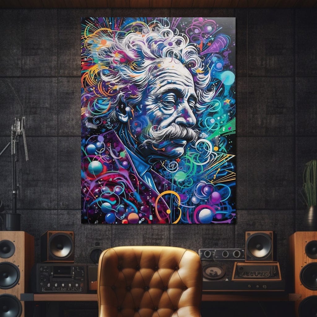 Albert Einstein Canvas Wall Art