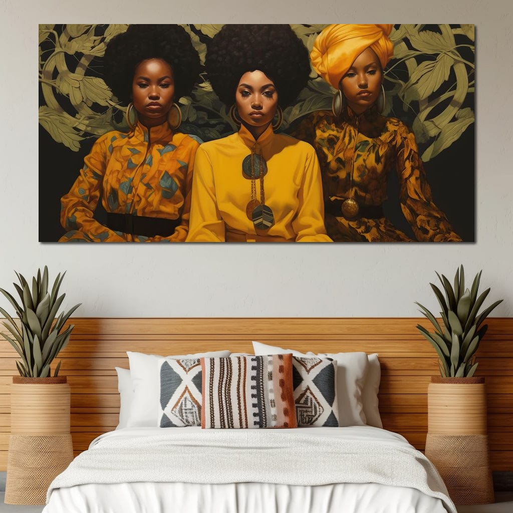 My Sisters Canvas Wall Art