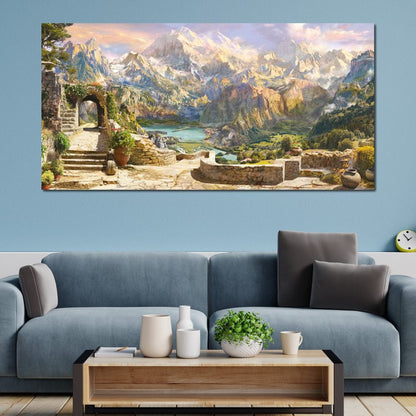 Garden of Eden Canvas Wall Art