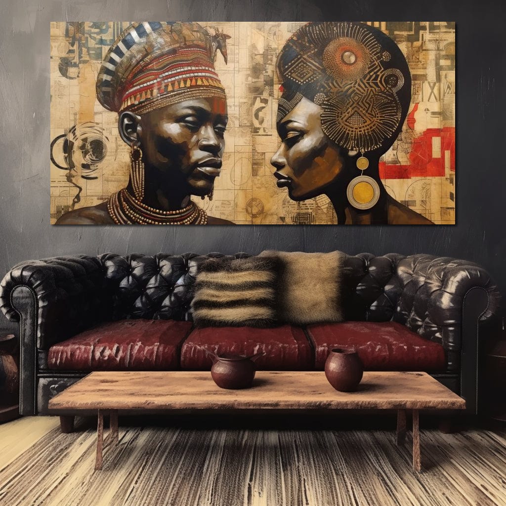 African Portrait Zithembe Canvas Wall Art