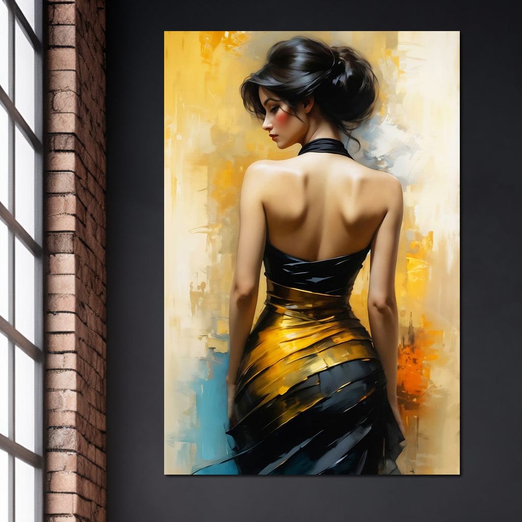 Female Portrait 295 Canvas Wall Art