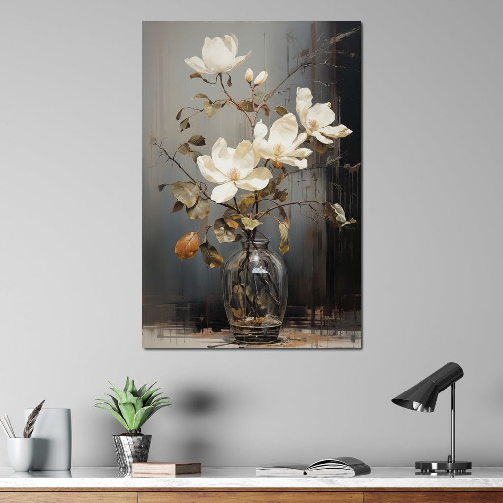 Magnolia Melody Canvas Wall Art