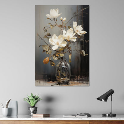 Magnolia Melody Canvas Wall Art