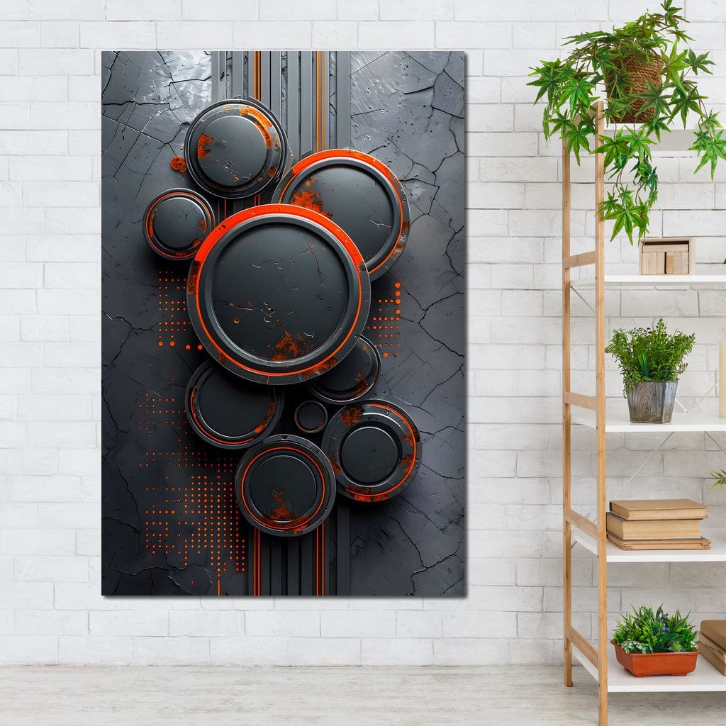 Colorful Modern Art 066 Canvas Wall Art