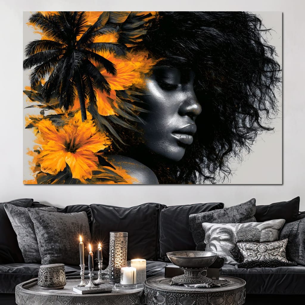 Golden Tropics Restless Soul Canvas Wall Art