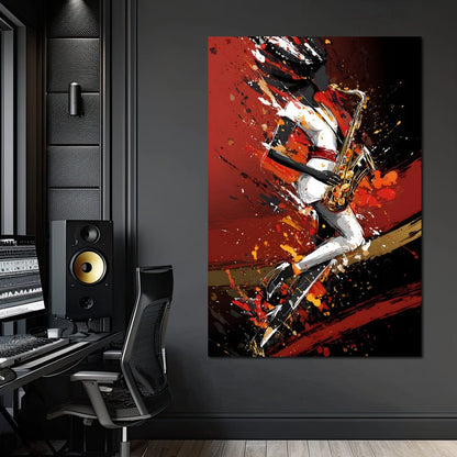 Rhythmic Pulse Of The Night Canvas Wall Art