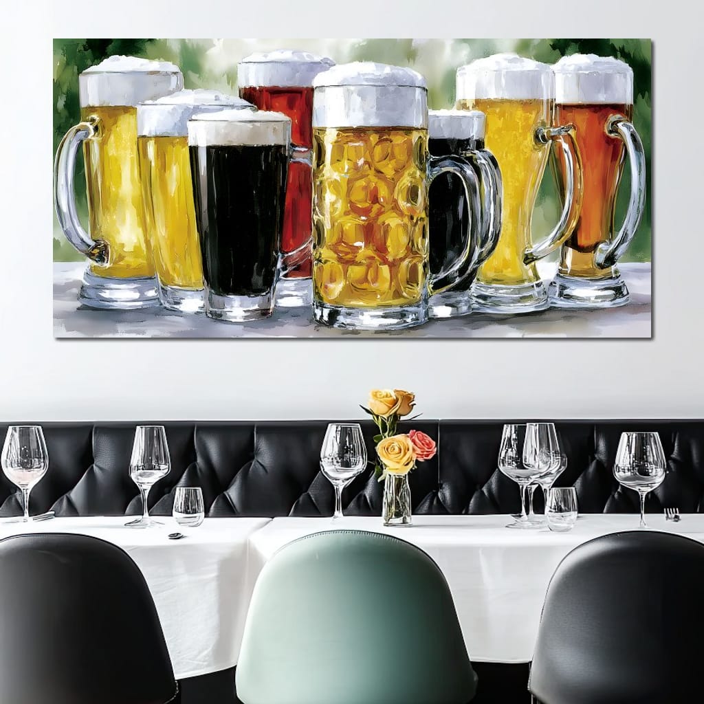A Toast To The Fellowship Of Friends Canvas Wall Art