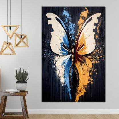 Butterfly Dance Canvas Wall Art