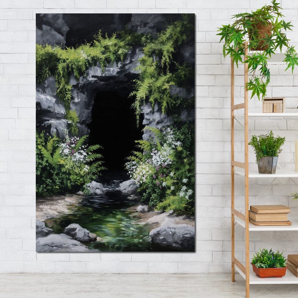 Hidden Grotto Canvas Wall Art