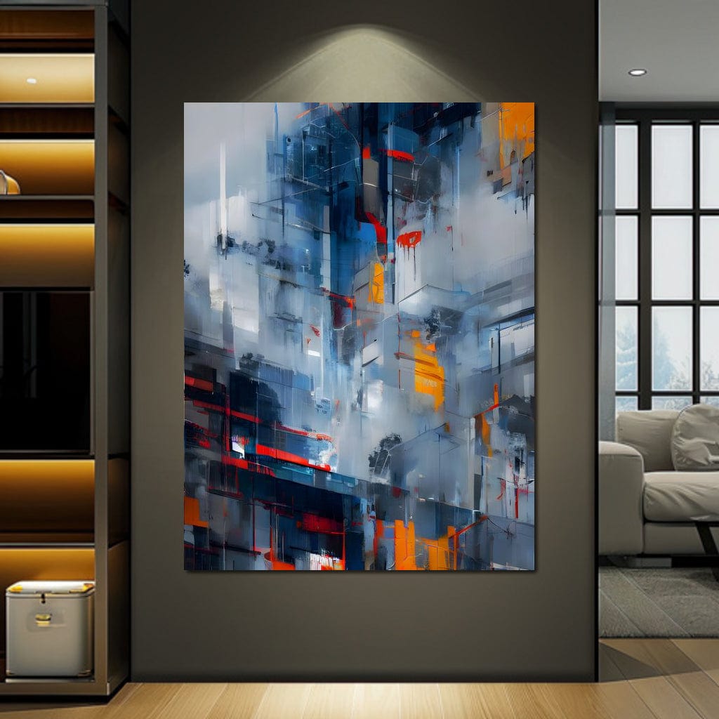 Nebula Nightfall Canvas Wall Art