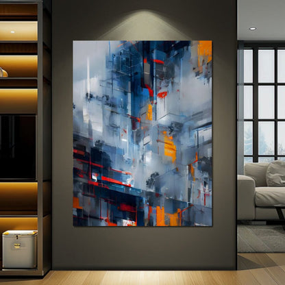 Nebula Nightfall Canvas Wall Art