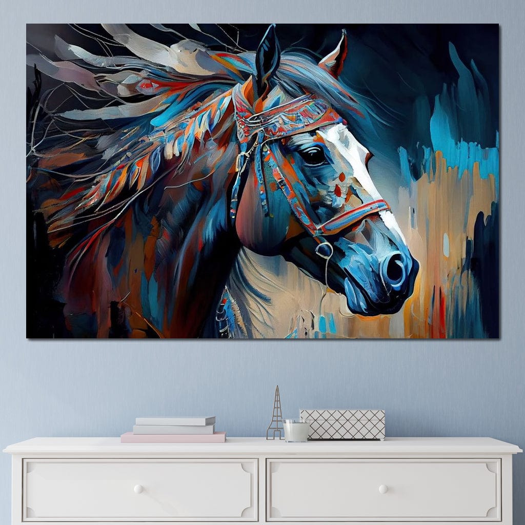 Cherokee Horse 3 Canvas Wall Art