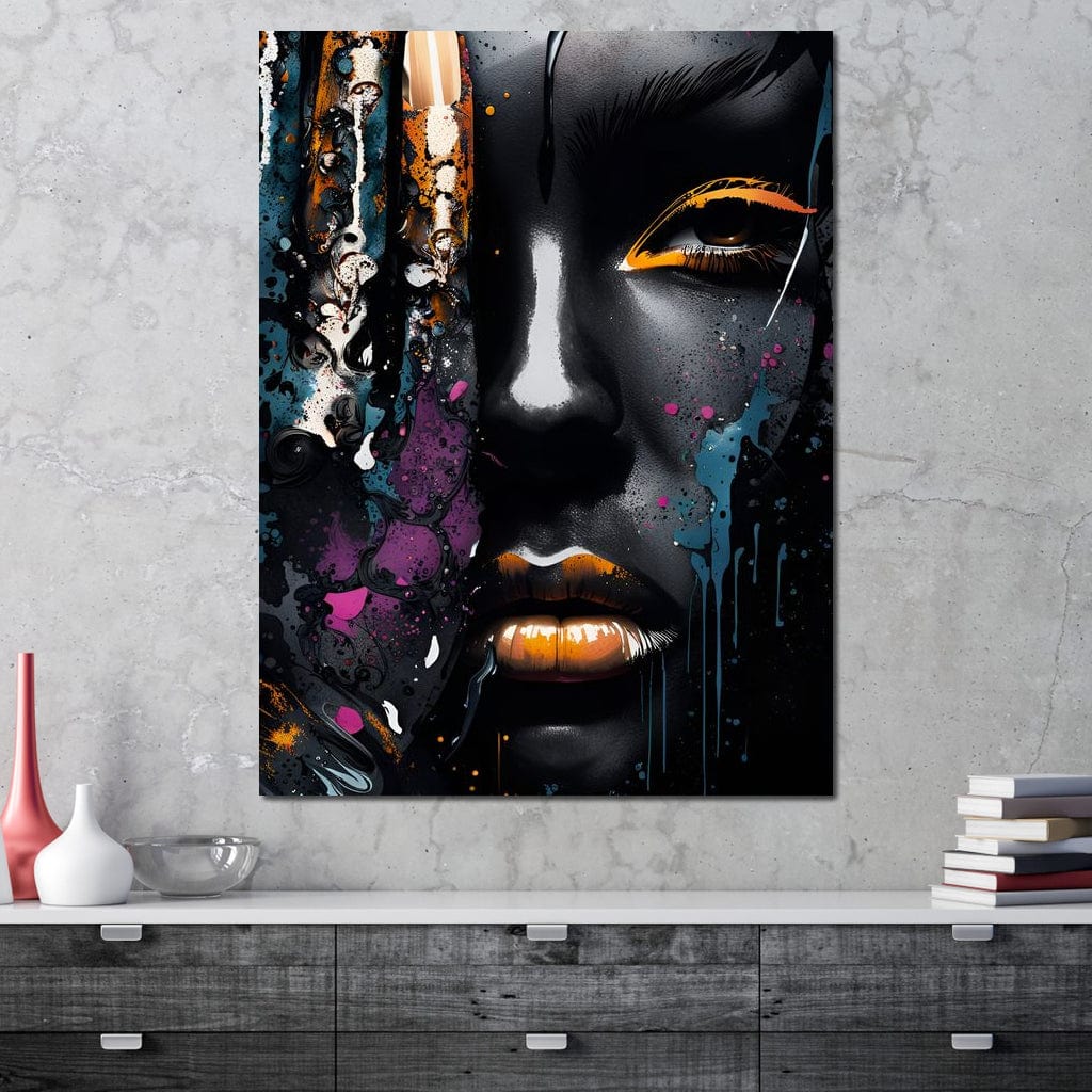 Female Portrait 128 Canvas Wall Art