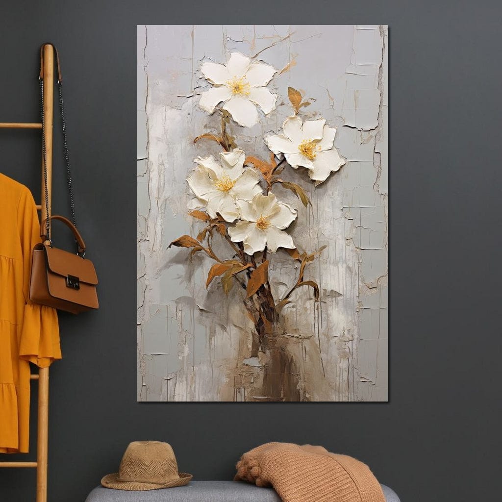 Fragile Blossom Chronicles Canvas Wall Art