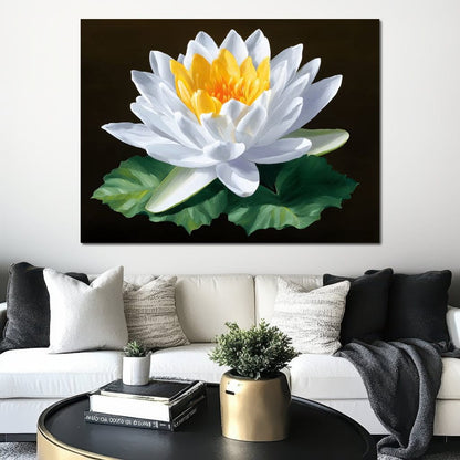 Radiant Petals Blossom Canvas Wall Art