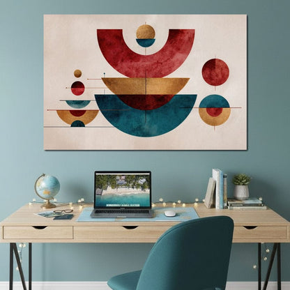 Measured Stillness Canvas Wall Art