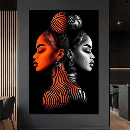 Black & Bold Canvas Wall Art