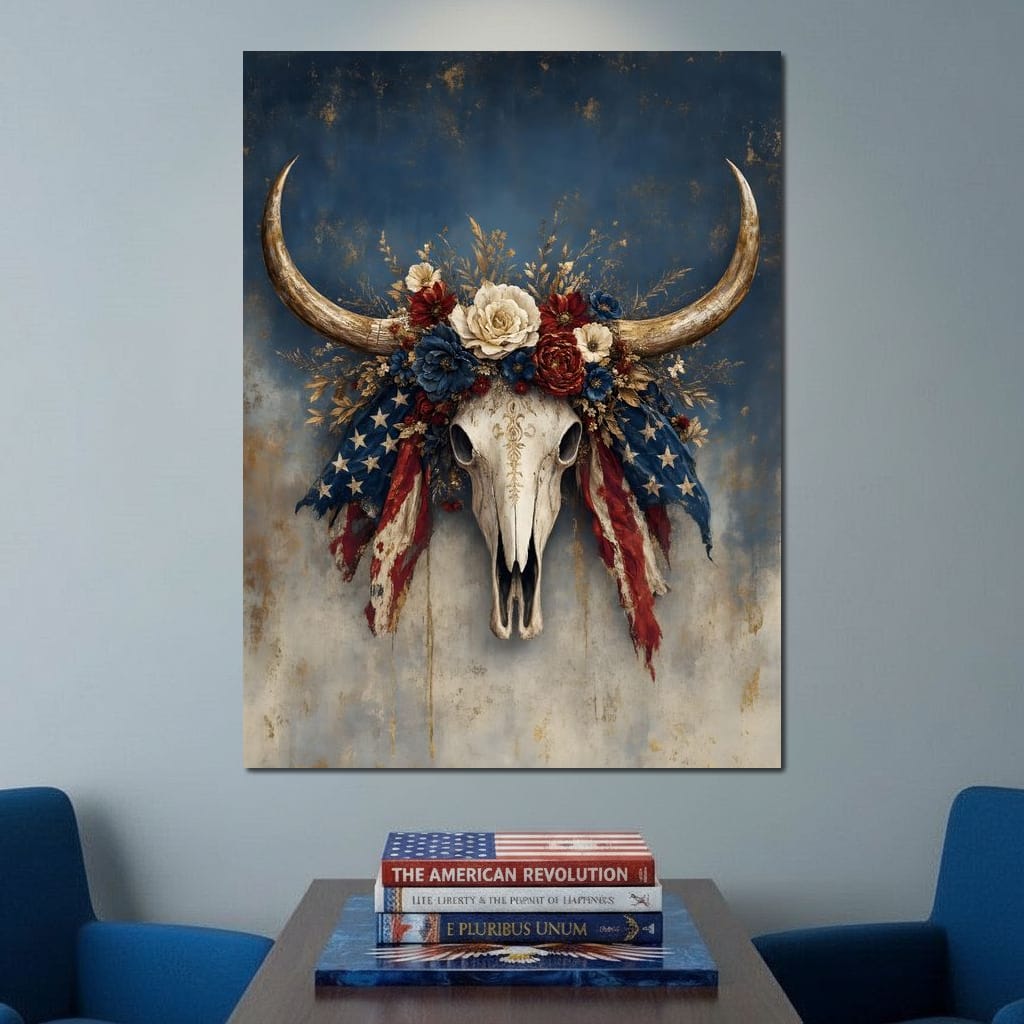 Echoes of the Rugged Frontier Canvas Wall Art